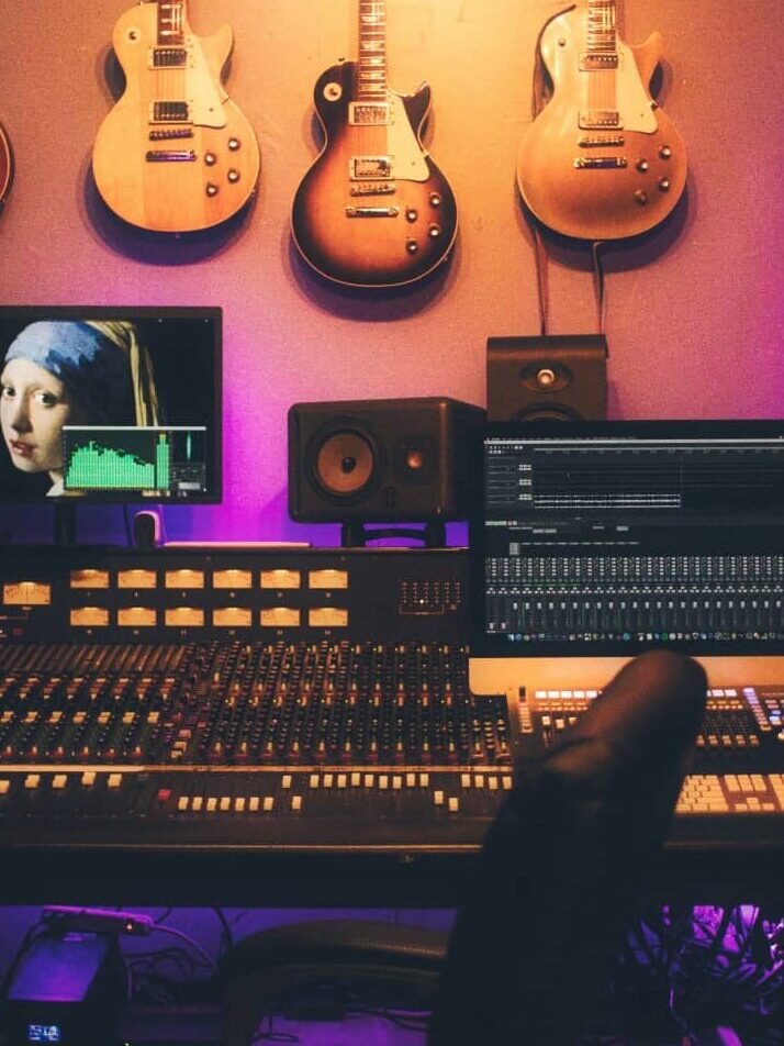 music recording studio